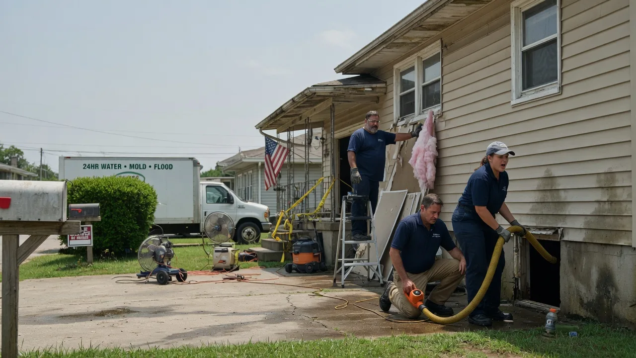 Water Damage Repair in Mount Olive, AL near me